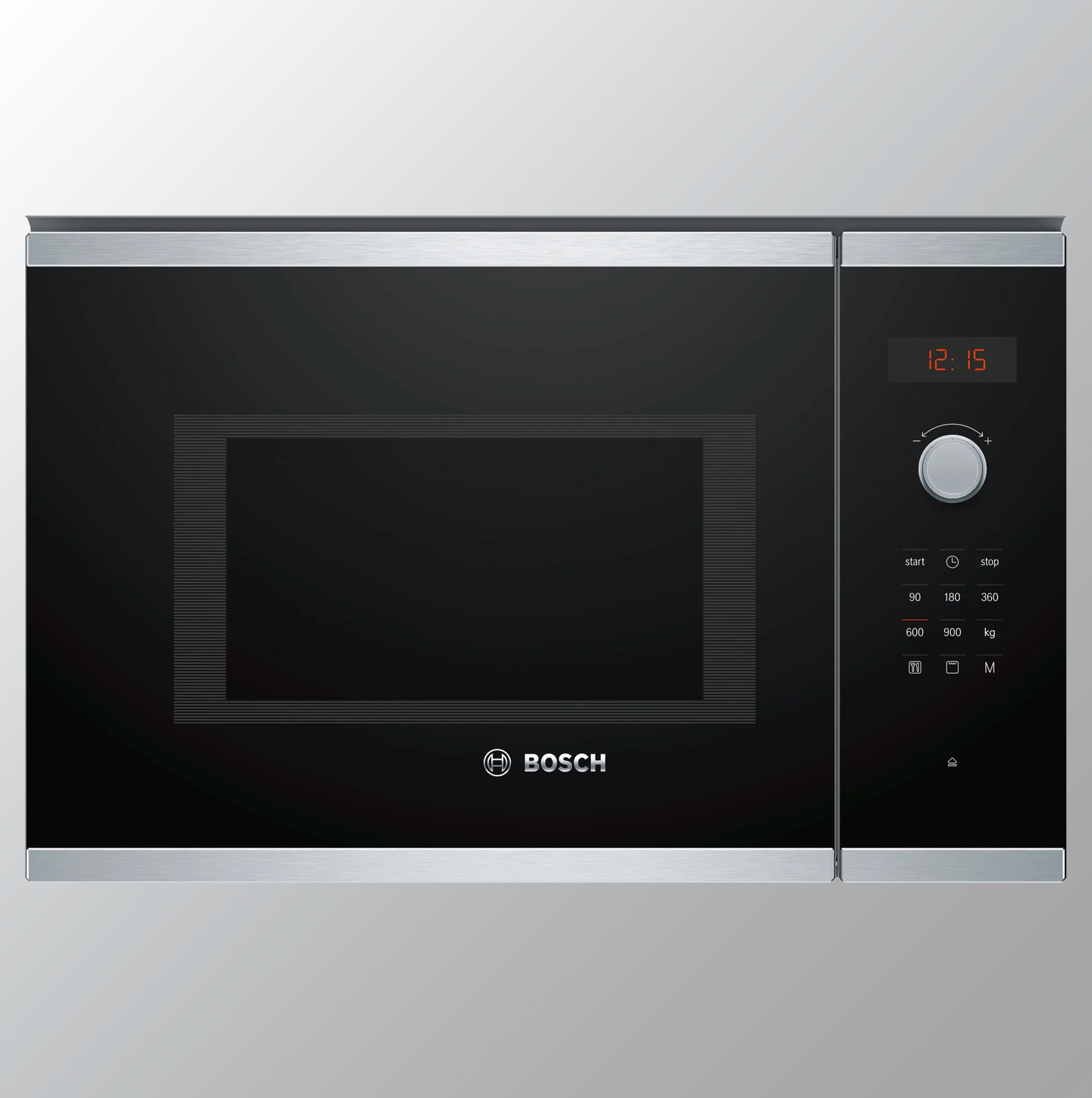 Bosch LED டிஸ்ப்ளே கண்ட்ரோல் பில்ட் இன் மைக்ரோவேவ்ஸ், 25 L (கருப்பு) BEL553MS0I