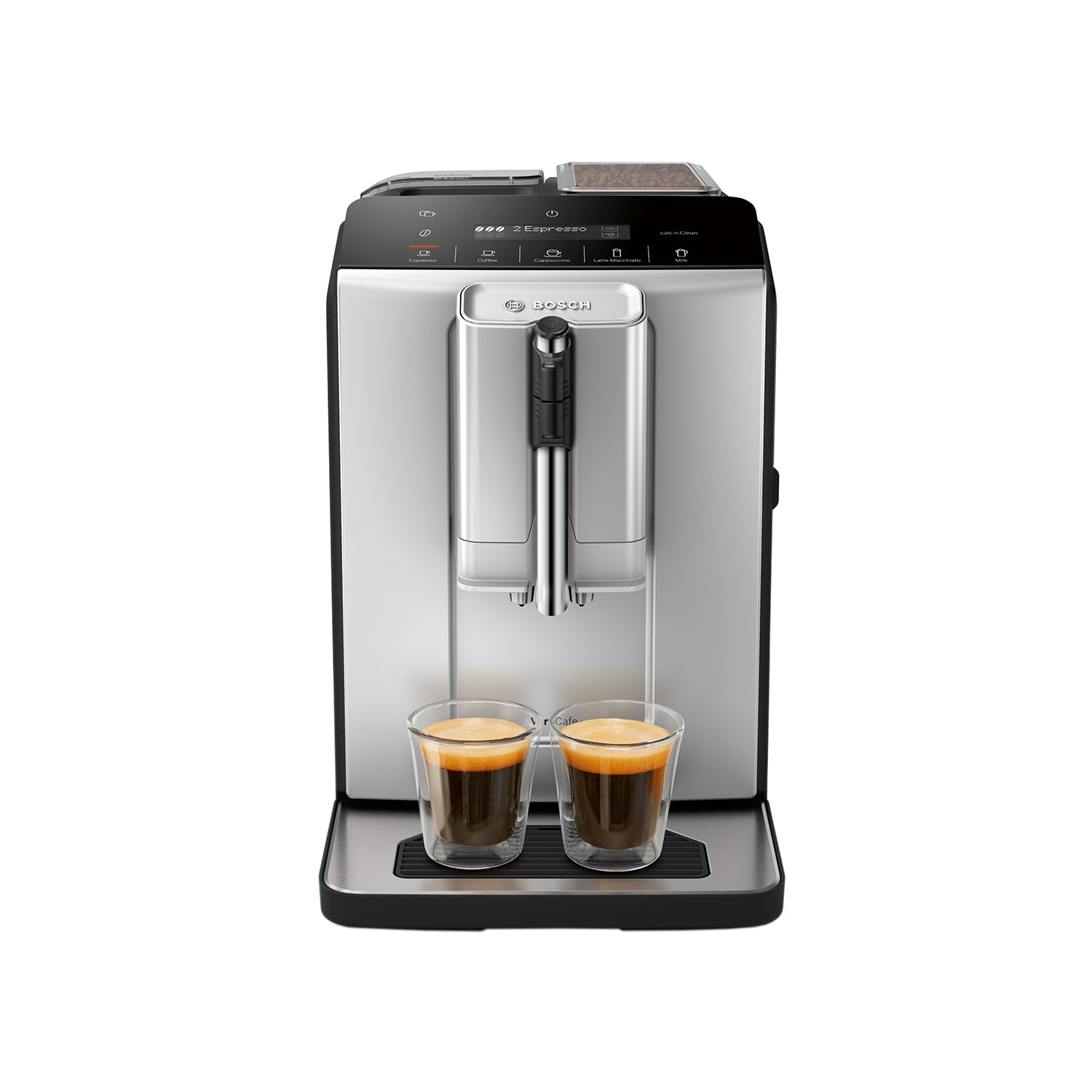 Bosch VeroCafe Series 2, Fully Automatic Espresso Machine TIE2030IN Silk Silver