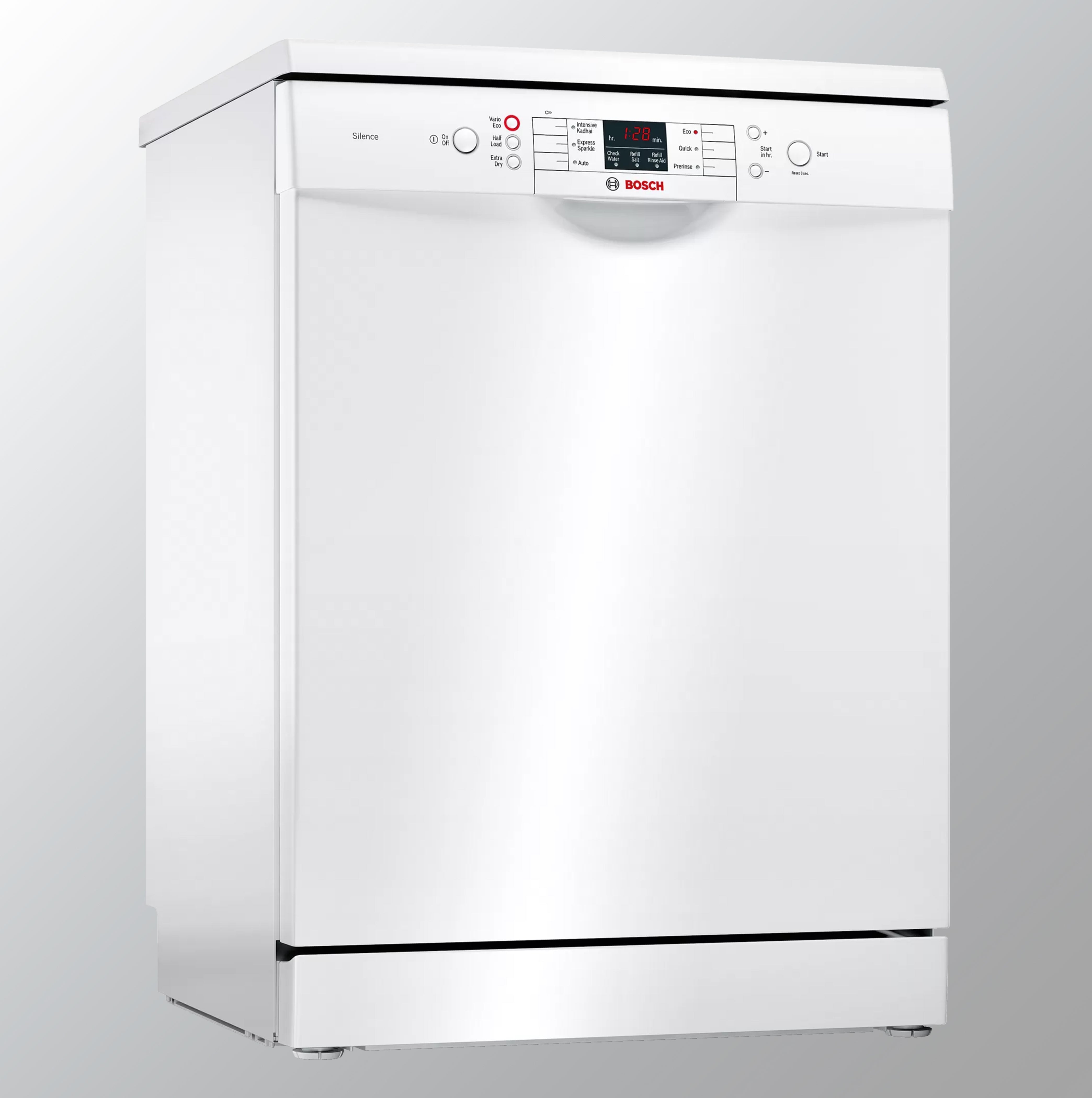 Bosch 13 Place Settings Dishwasher (SMS66GW01I, White)
