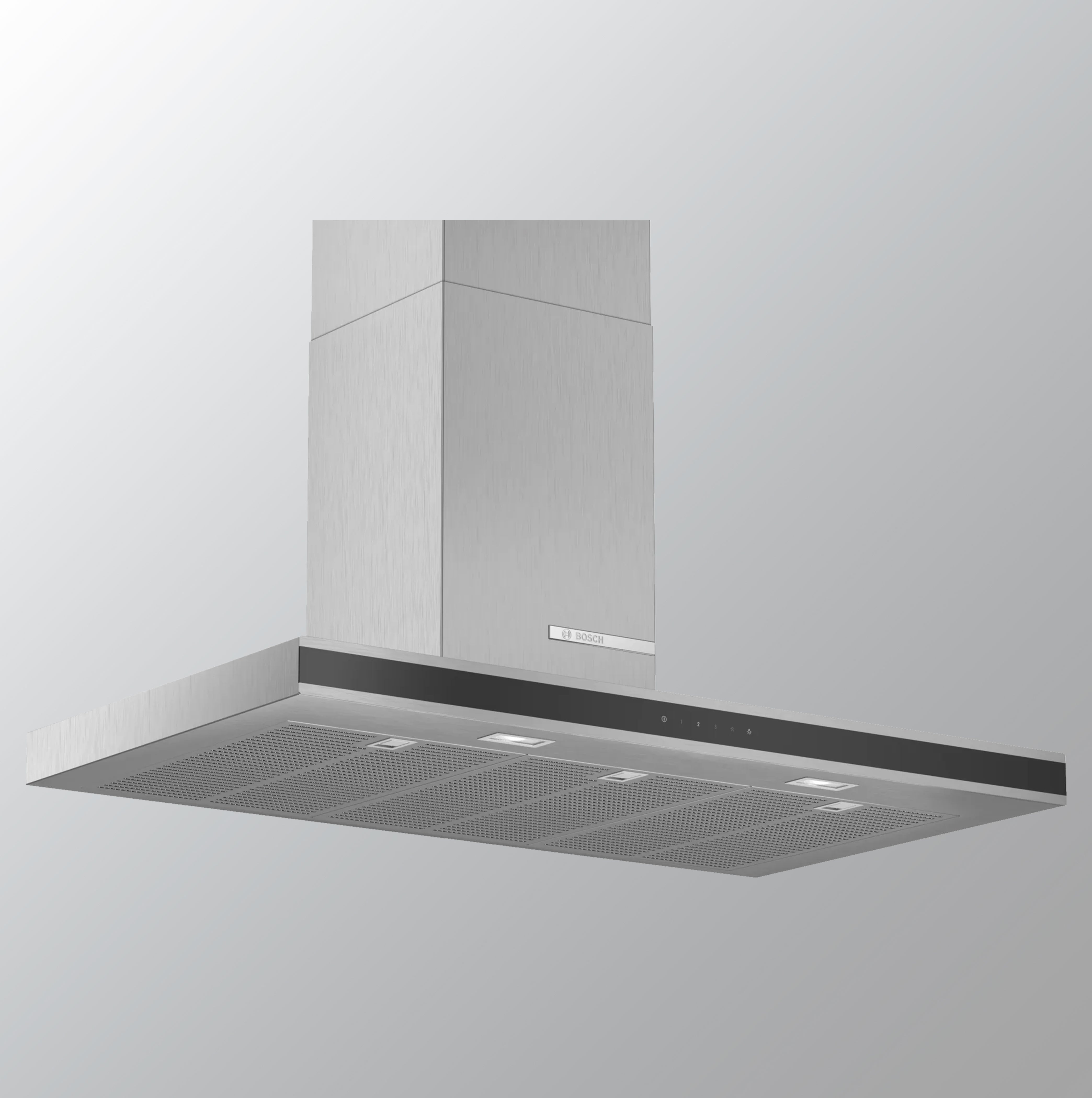 Bosch Serie | 4 90 SS Wall Mounted Hood Chimney DWB97FM50 | Suction 750 m3/h