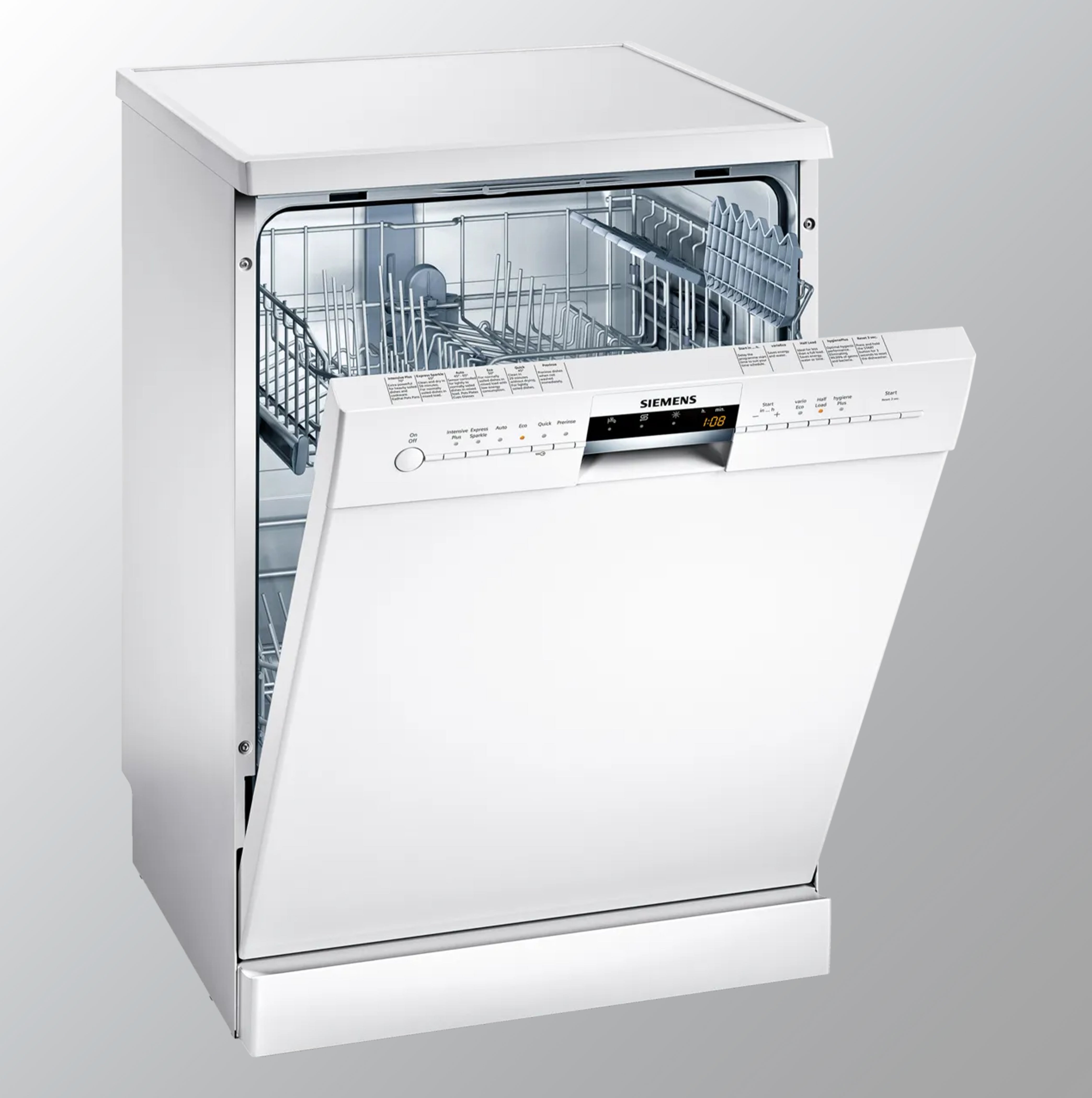 Siemens Dishwasher SN256W01GI (13 Place Settings, White)