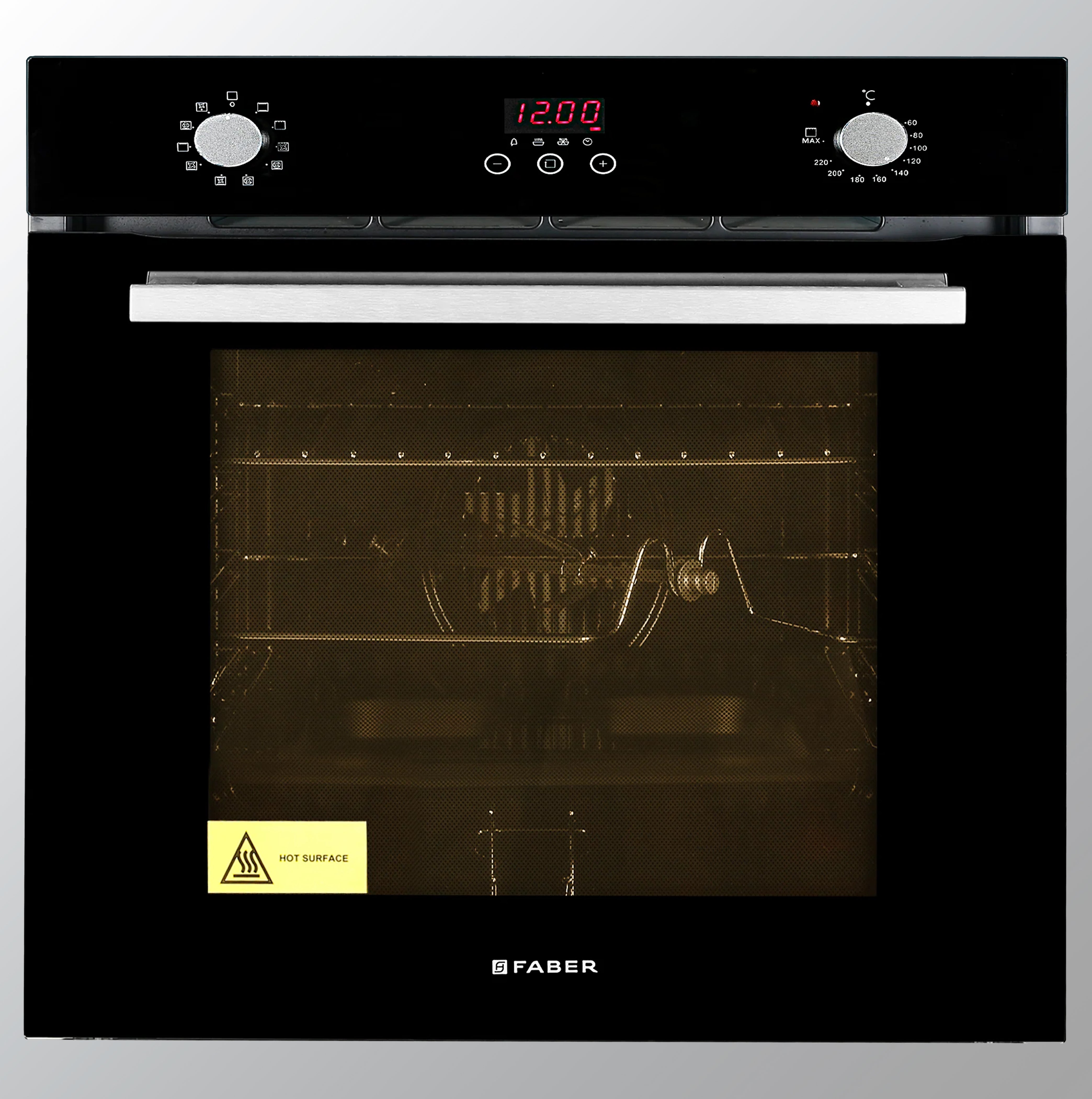 Faber 80 L Convection Microwave Oven (FBIO 80L 10F GLM, Black)