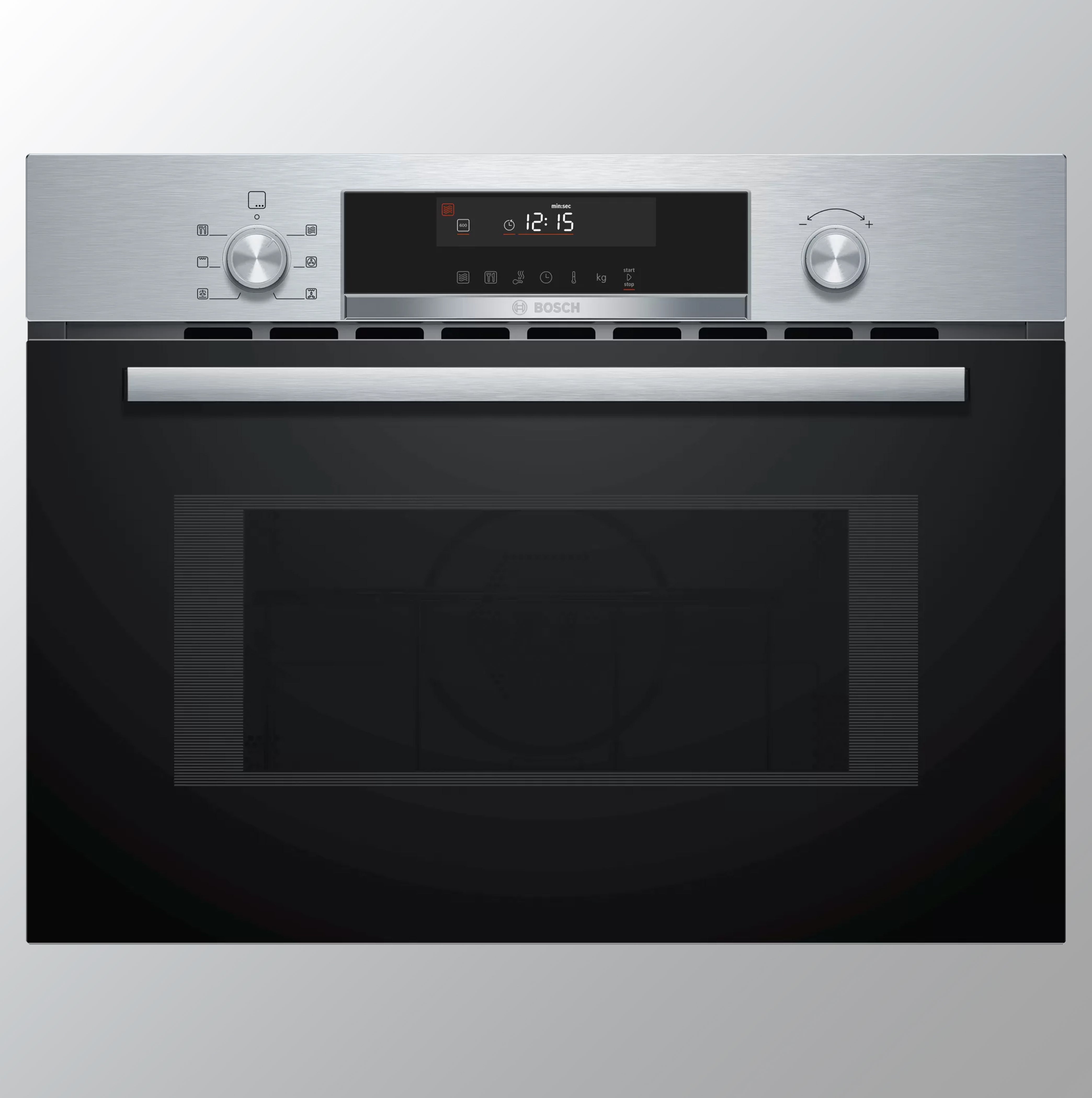 BOSCH Built-in microwave oven with hot air 60 x 45 cm Stainless steel CMA585MS0I