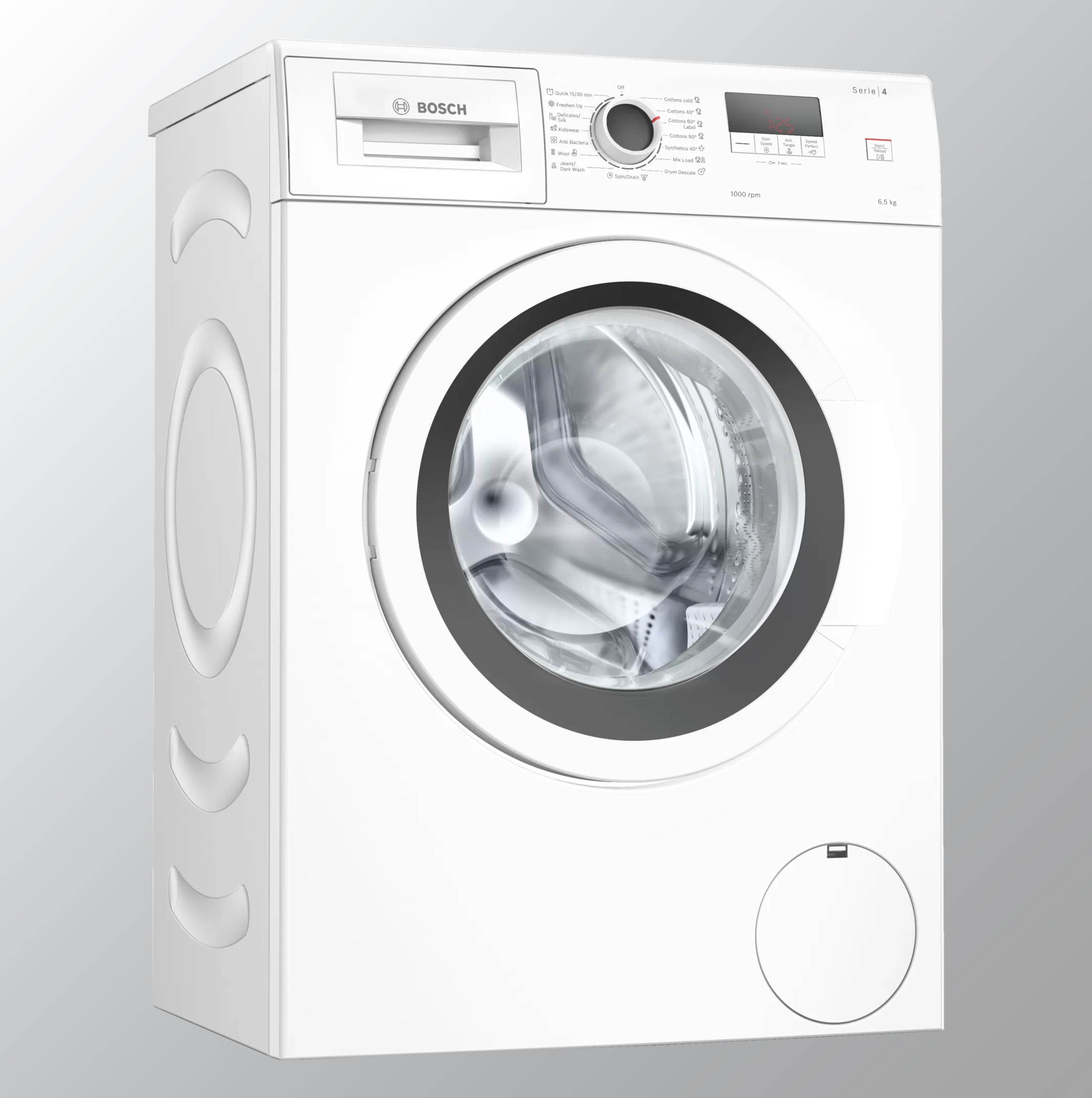 Bosch 6.5kg 5 Star 1000RPM INVERTER TOUCH CONTROL Fully Automatic Front Load with Heater White (WLJ2006EIN)