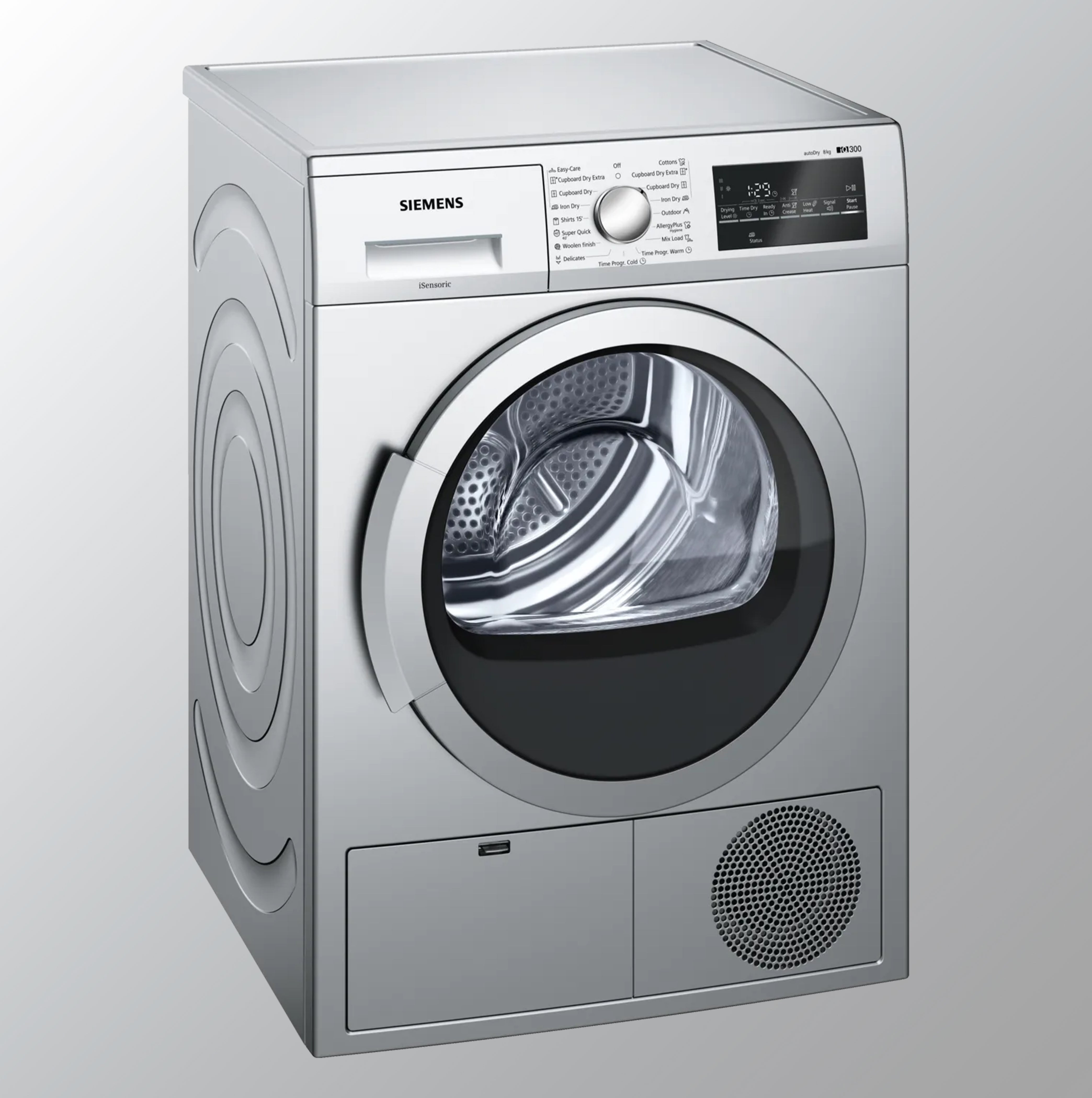 Siemens WT46G402IN Font-Loading Condenser Tumble Dryer 8 Kg