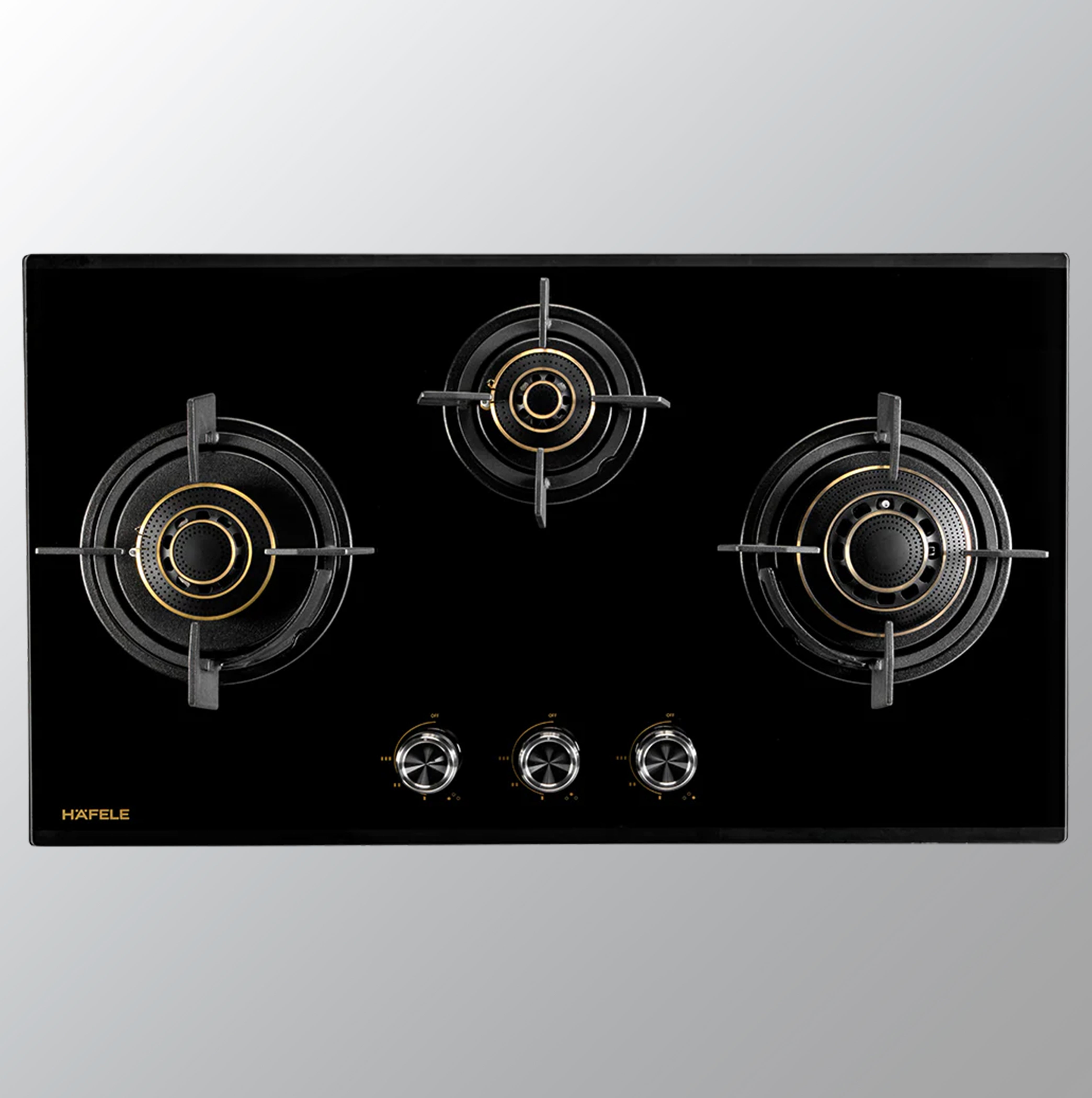 Hafele VORTEX 378 78cm 3-Burner Hob: Sleek and Efficient Cooking Solution