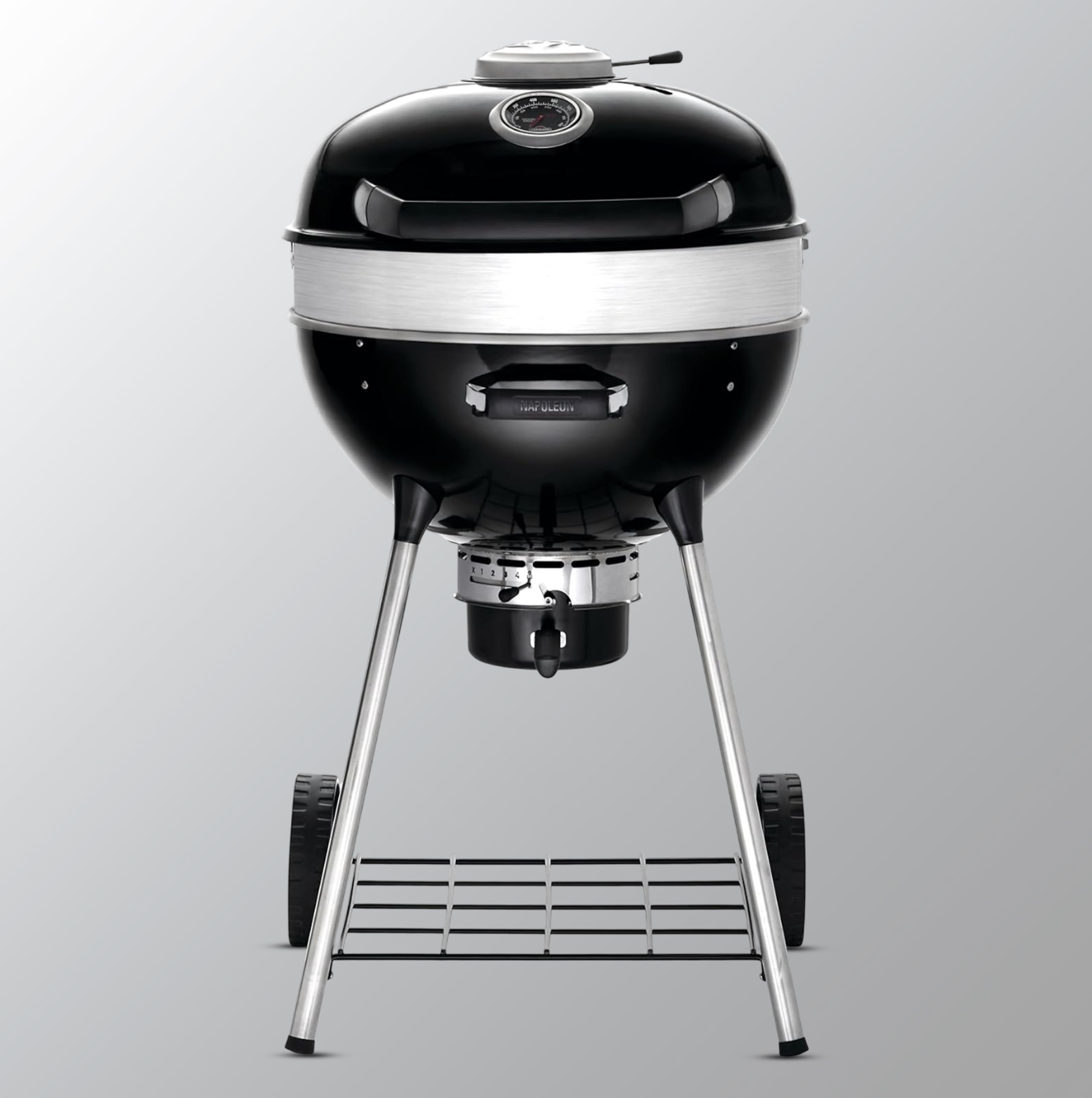Napoleon Charcoal Grill PRO22K-LEG-2 (Pro, 57 Cms, Black)