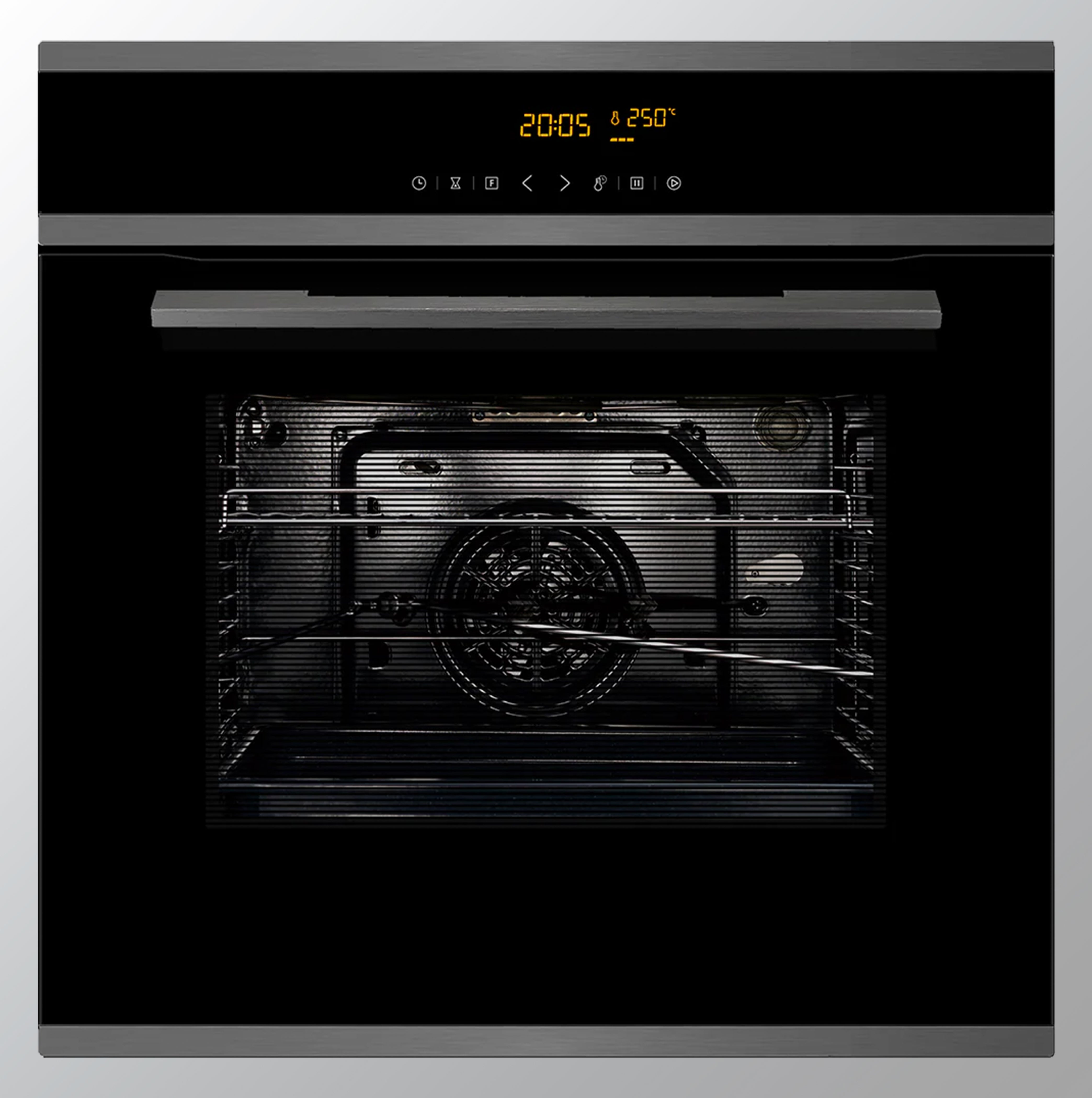 Hafele J70BIO 60 cm Built-In Oven (Black) 70L