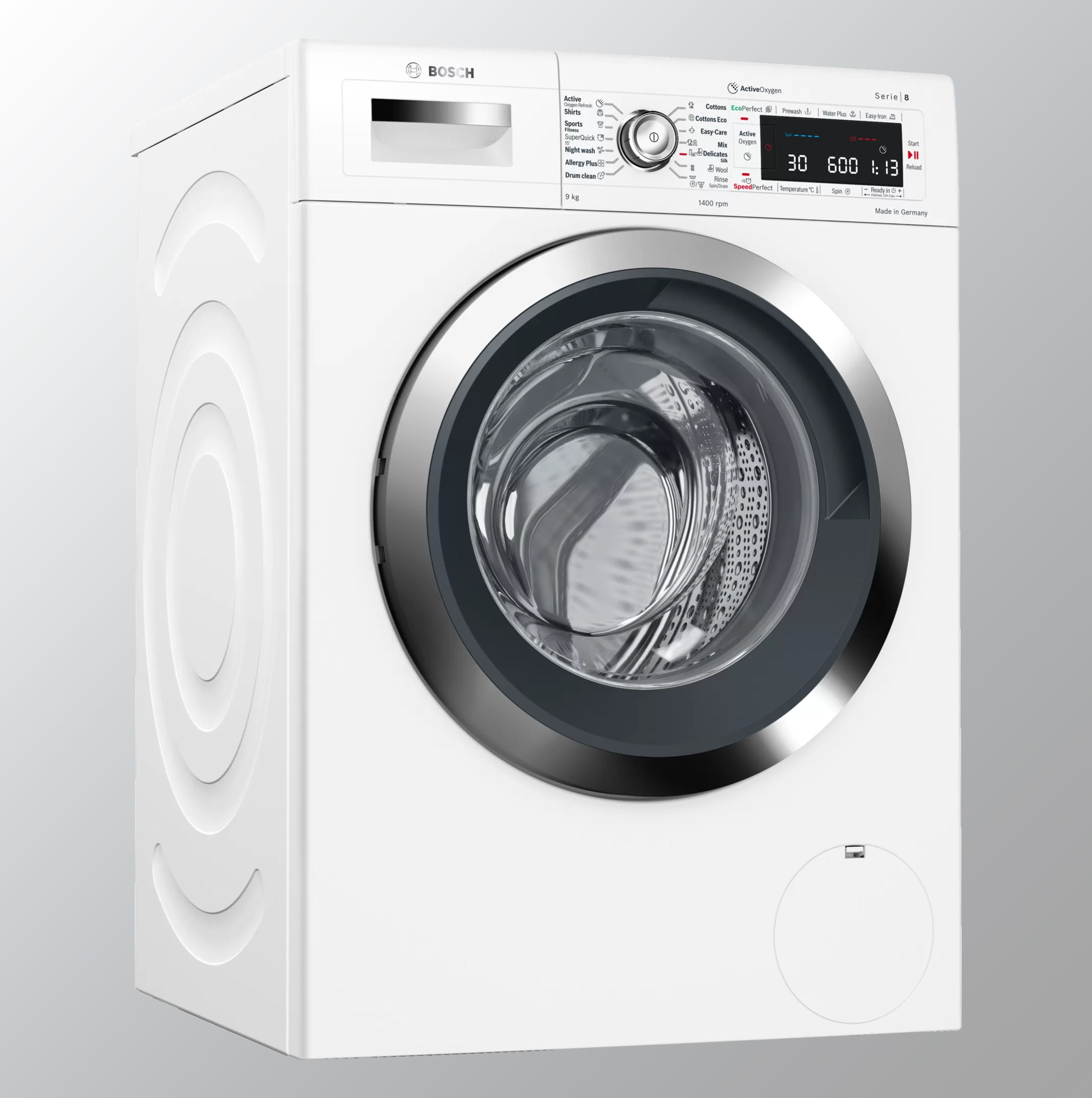 Bosch 9 kg Inverter Fully-Automatic Front Loading Washing Machine (WAW28790IN, White, Inbuilt Heater)