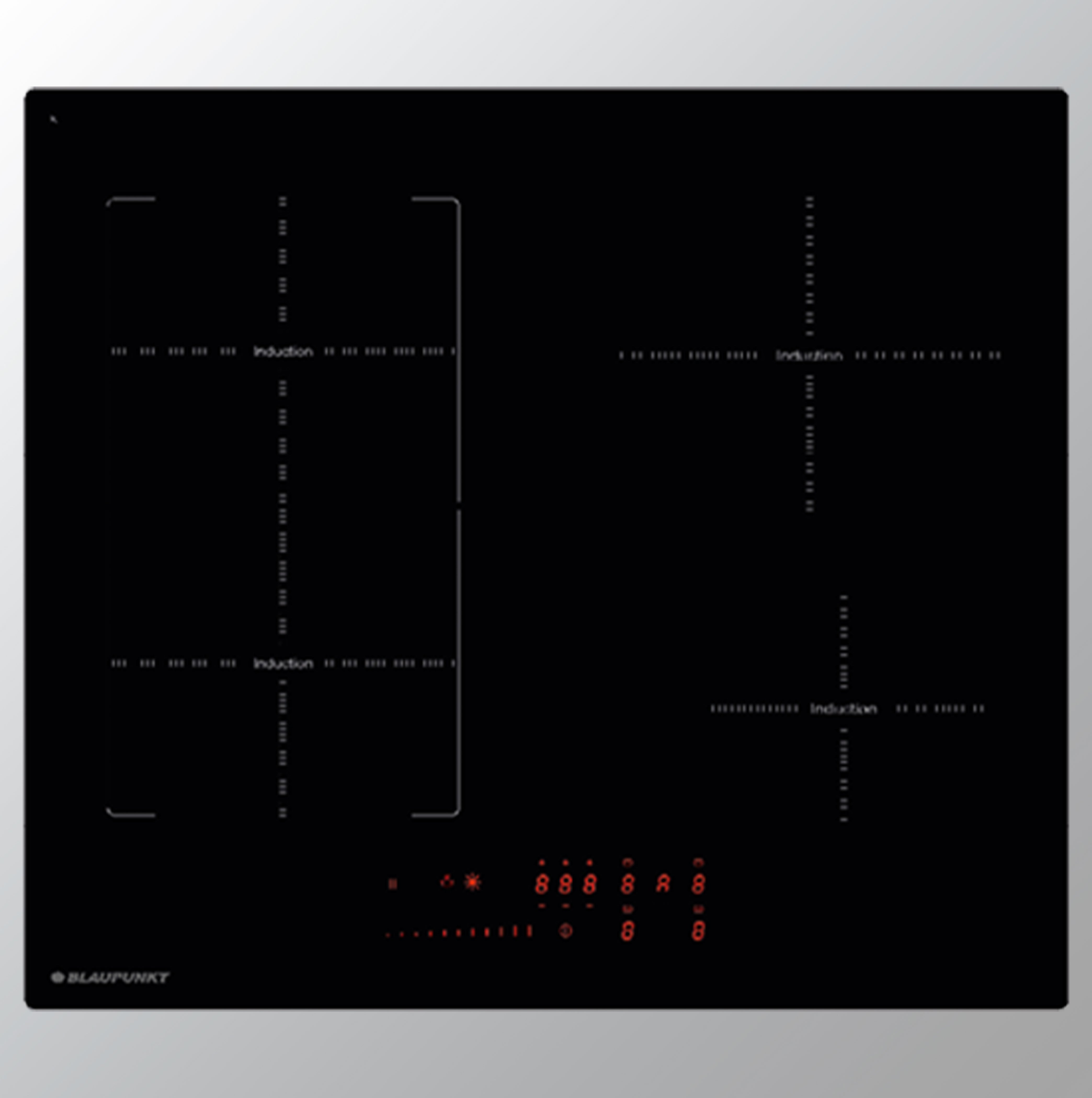 Blaupunkt 5IE64253 Stand-alone Hob: Combi Induction with 5 Cooking Zones