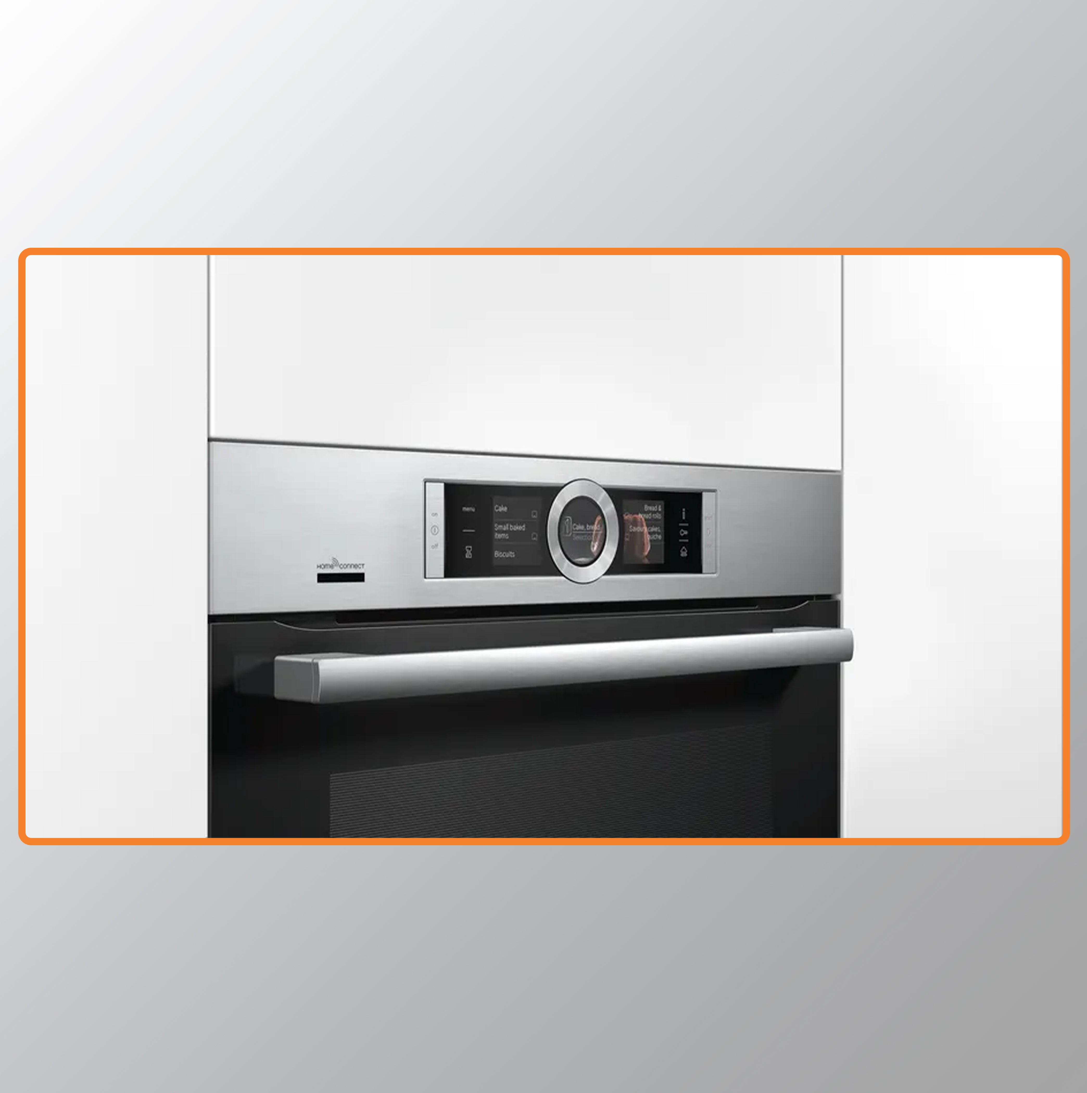Bosch HRG6769S6 Series 8 Built-in oven with added steam function 60 x 60 cm Stainless steel