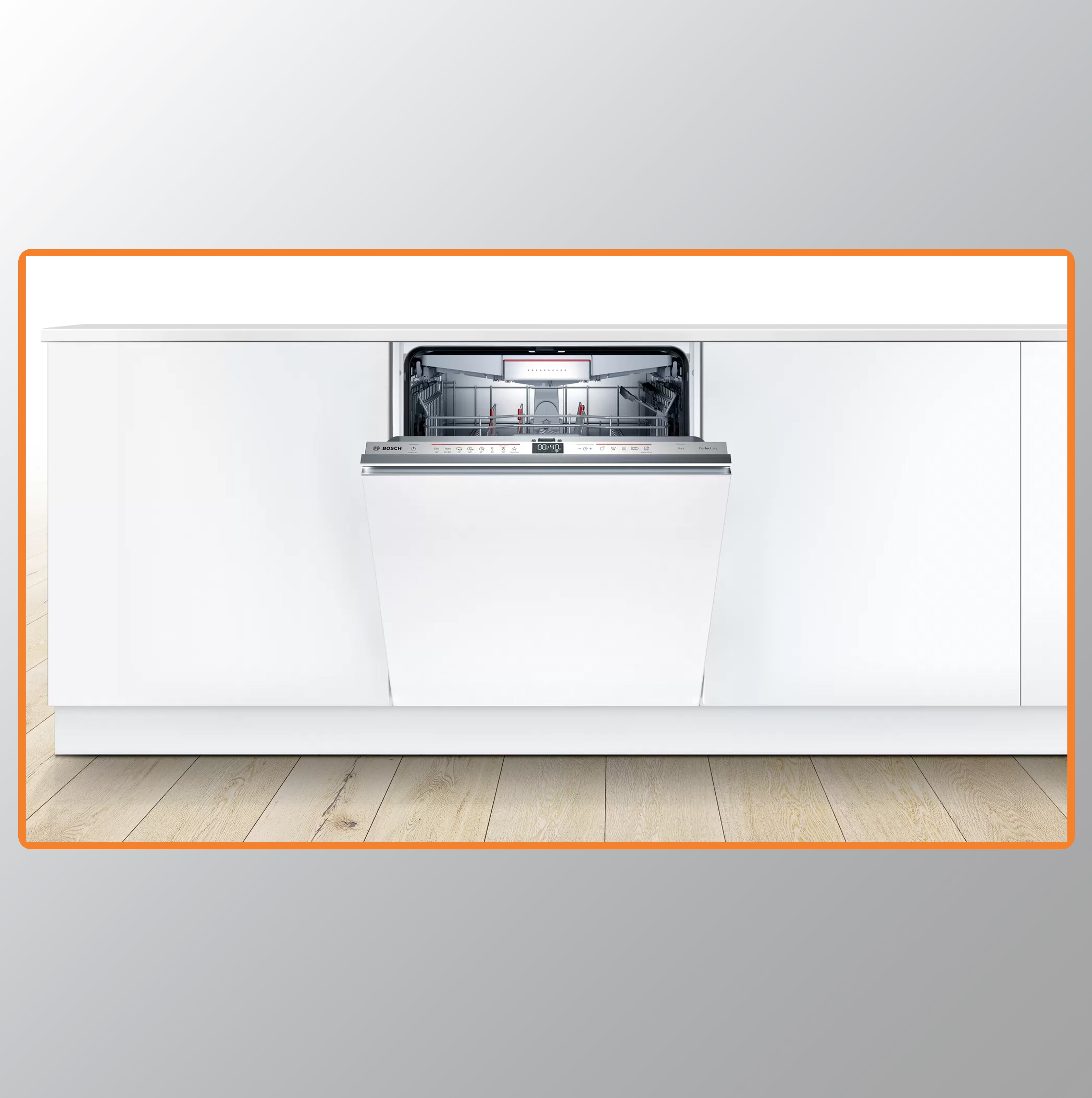 Bosch SMD6ZCX50E Series 6 fully-integrated dishwasher 60 cm