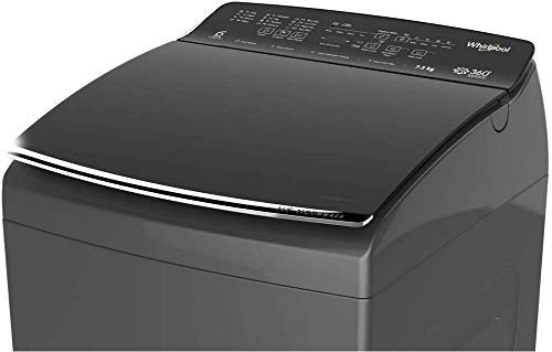 Whirlpool 7.5 kg Fully-Automatic Top Loading Washing Machine (360 Bloomwash Pro 7.5, Graphite)