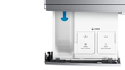 Bosch 9 kg Inverter Fully-Automatic Front Loading Washing Machine (WGA244ASIN, 1400RPM, Silver)