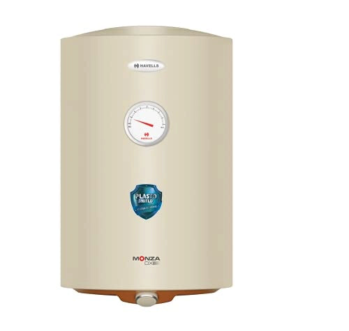 Havells Monza DX 15 Litre 5 Star Vertical Storage Water Heater (Ivory, 2000 Watts)