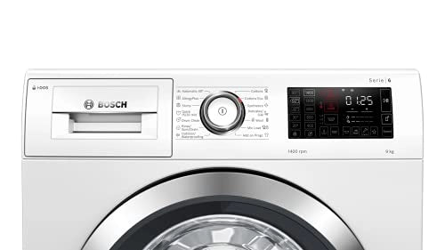 Bosch 8kg Inverter Fully-Automatic Front Loading Washing Machine (WAT286H9IN, 1400RPM, White)
