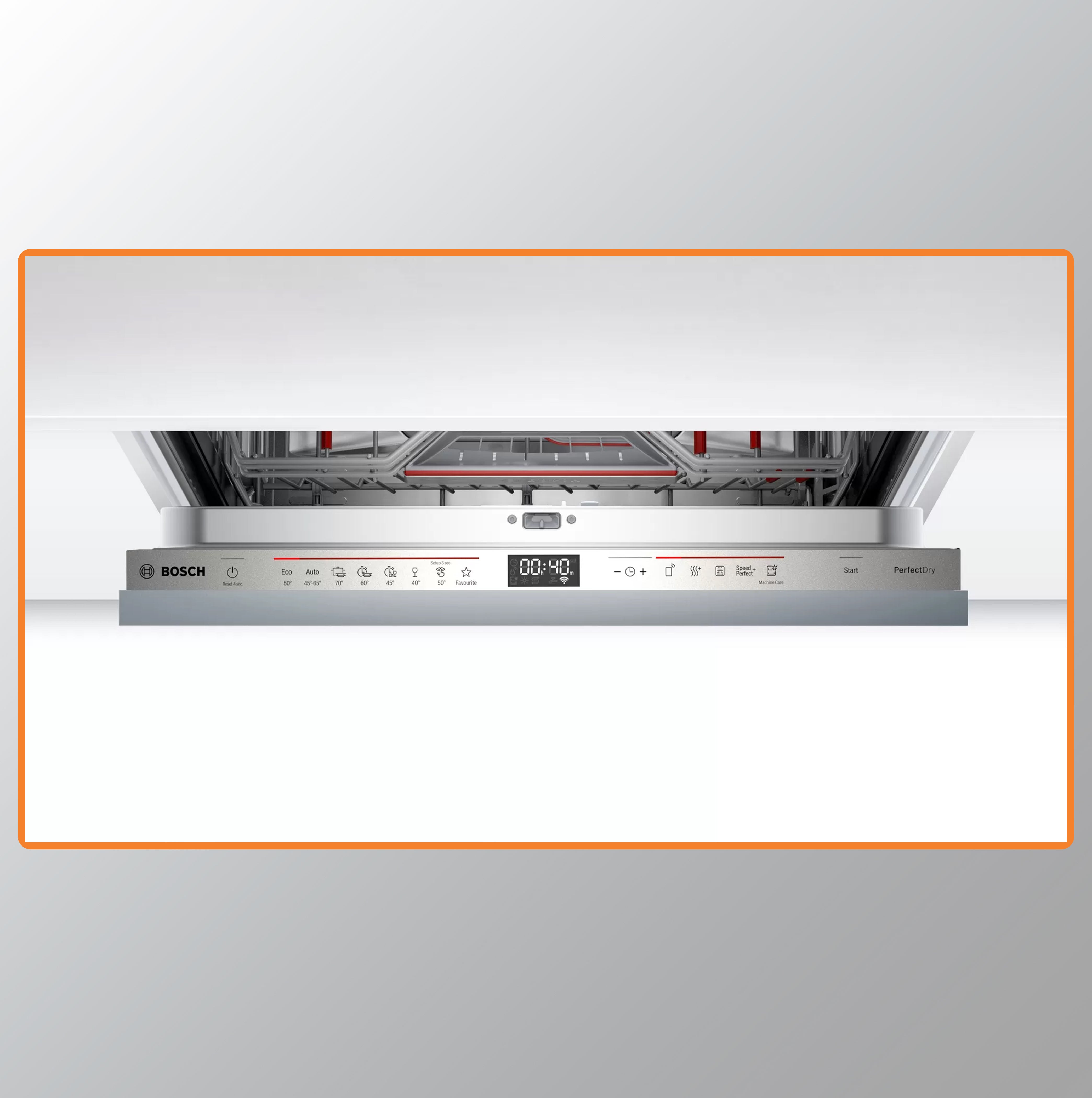 Bosch SMD6ZCX50E Series 6 fully-integrated dishwasher 60 cm