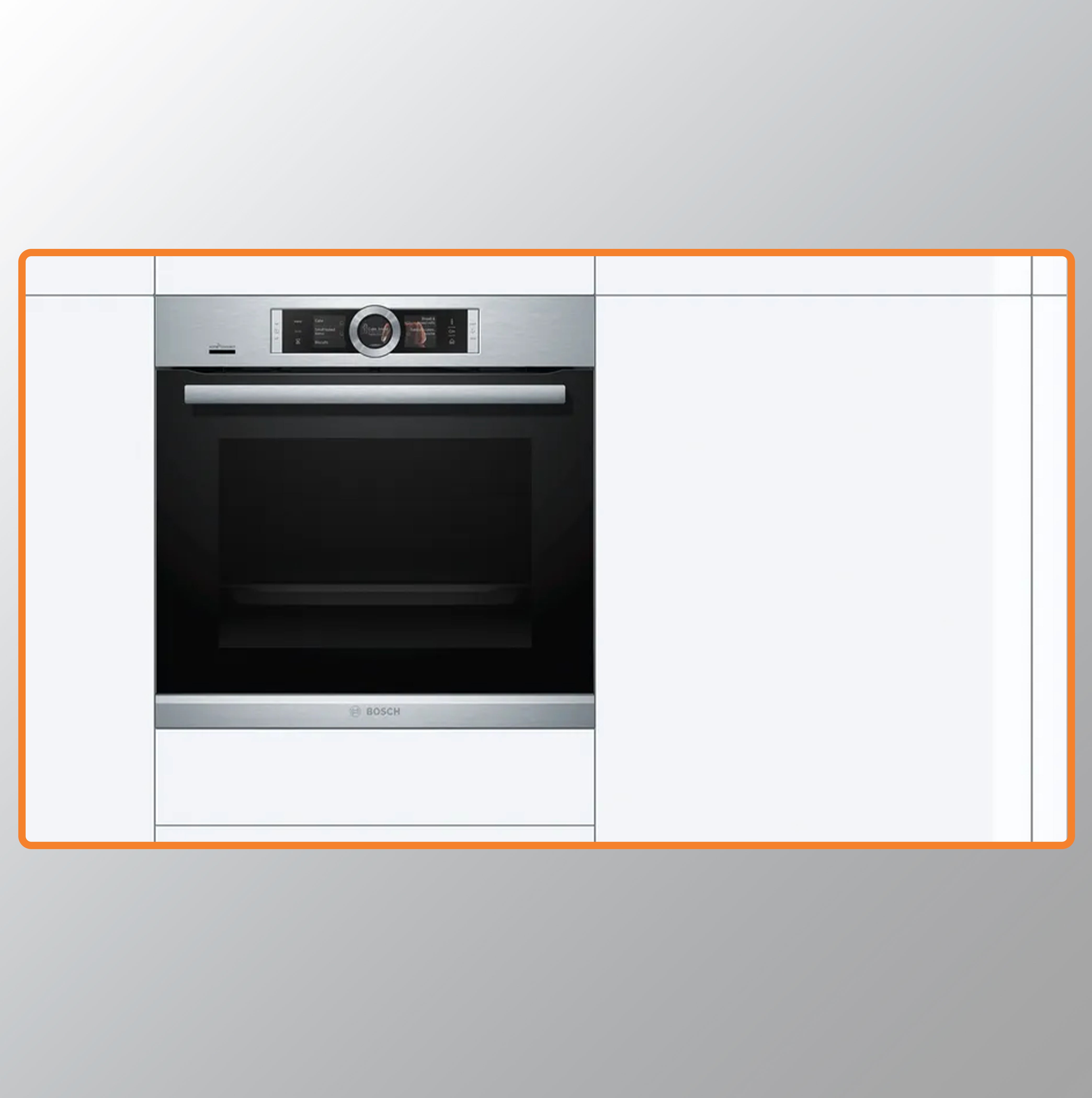 Bosch HRG6769S6 Series 8 Built-in oven with added steam function 60 x 60 cm Stainless steel