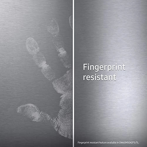 Samsung 13 Place Setting Freestanding Dishwasher with Intensive Wash (DW60M5042FS/TL, Stainless Steel Tub,Hygiene Clean)