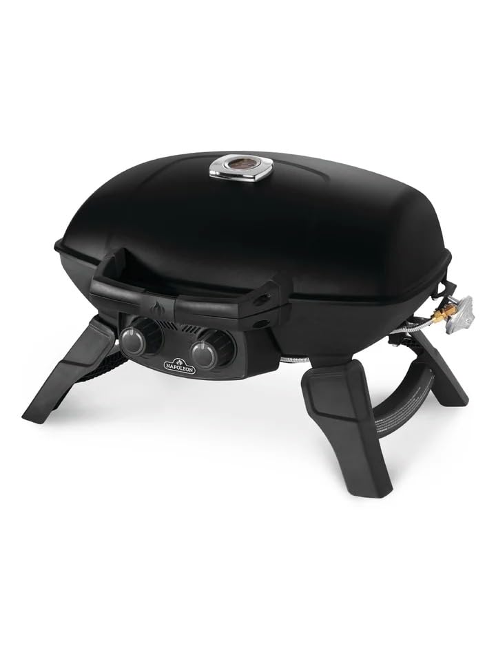 Napoleon Portable Travel Q LPG Gas Grill TQ 285 BK - 1 - CE Black