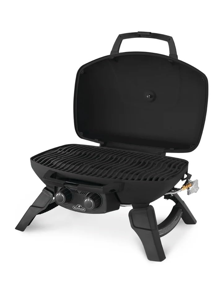 Napoleon Portable Travel Q LPG Gas Grill TQ 285 BK - 1 - CE Black