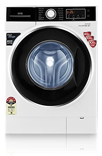 IFB 7.5 kg 5 Star Fully-Automatic Front Loading Washing Machine (Elite WX, White, In-Built Heater, 3D Wash technology)
