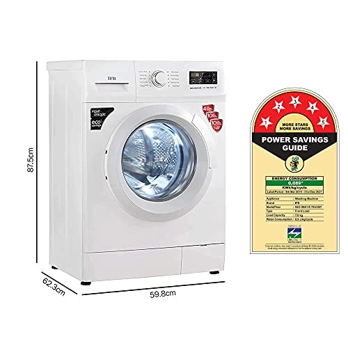 IFB 7 Kg 5 Star Fully-Automatic Front Loading Washing Machine (Neo Diva VX, White, Cradle wash,3D Wash Technology)