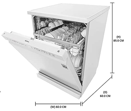 LG 14 Place Settings Dishwasher (DFB424FW, White color)
