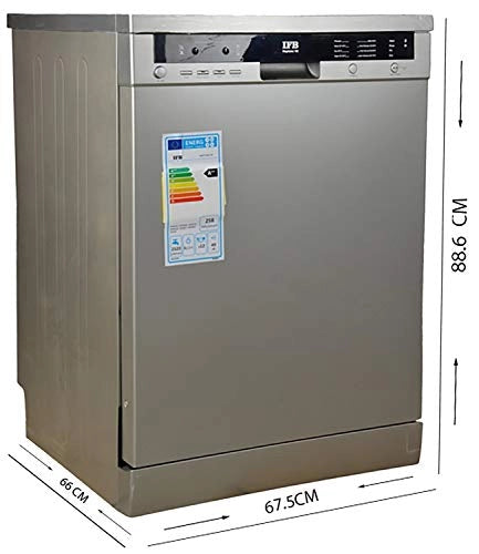 IFB 12 Place Settings Hot Water Wash Free Standing Dishwasher (Neptune VX, Dark Silver,With Heater, for Indian Utensils)