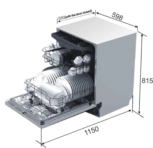 Carysil 14 Place Setting Fully Built-In Dishwasher