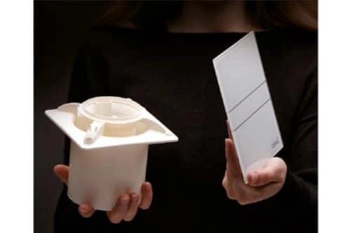 Cata E-100 GT Glass 100 mm Exhaust Fan with digital Display