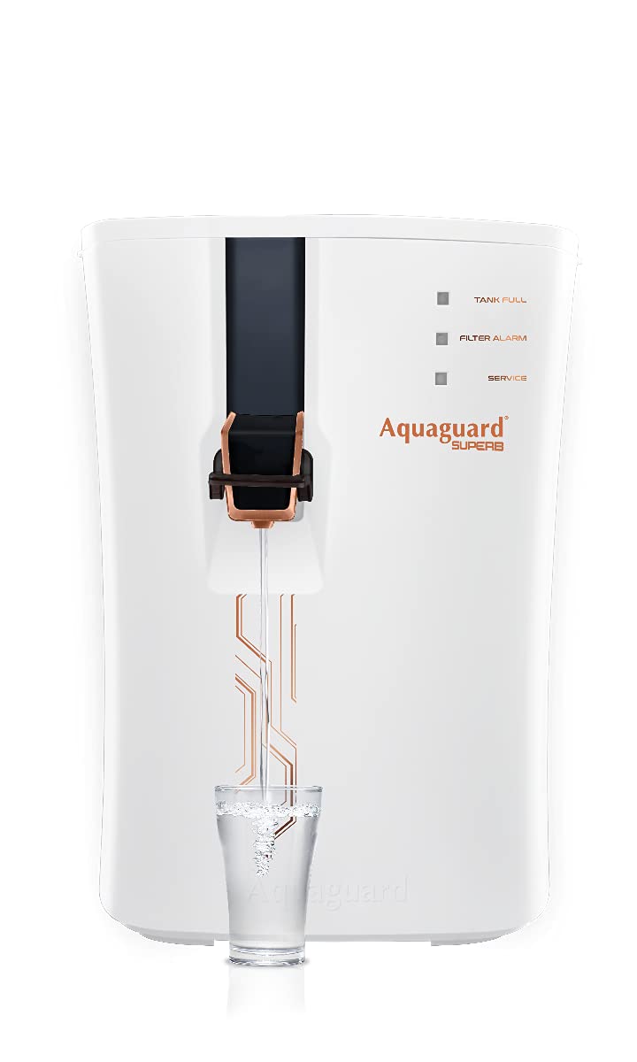 AQUAGUARD Superb Ro+Uv+Mtds Water Purifier, White
