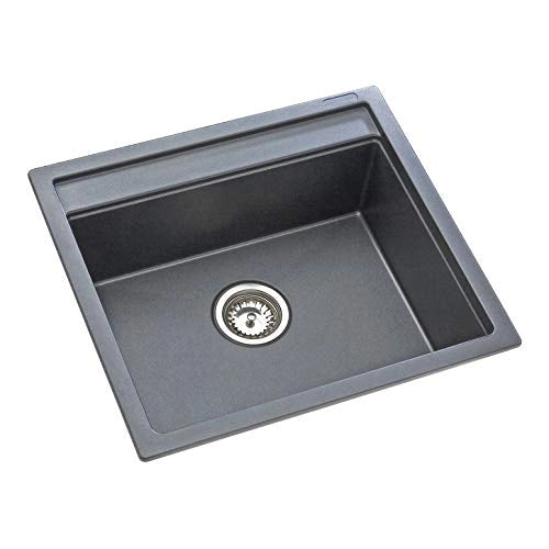 Kaff kitchen sink KSG22SBBLK Bowl, Black, Granite Sink
