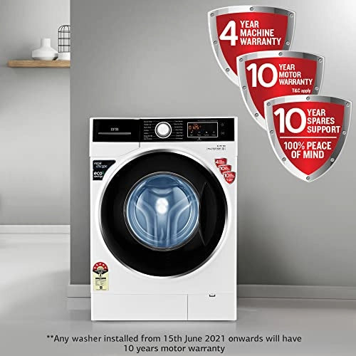 IFB 7.5 kg 5 Star Fully-Automatic Front Loading Washing Machine (Elite WX, White, In-Built Heater, 3D Wash technology)