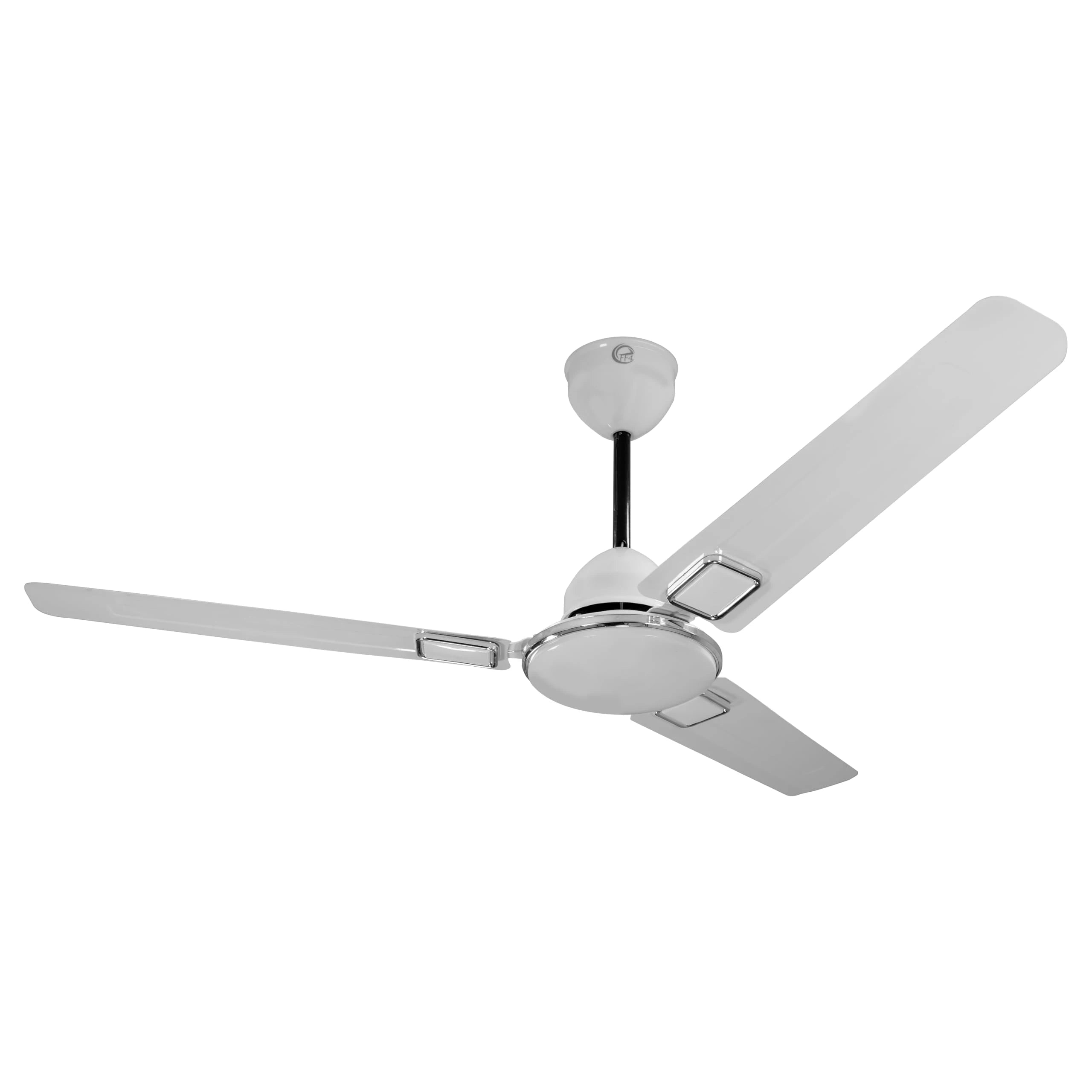 eFF4 Sino1200 mm 3 Blade 5 Star power Saving Ceiling fan with BLDC Motor | Remote control | Decorative Fan with Lights | High Air Flow (White - Aster, Pack of 1)