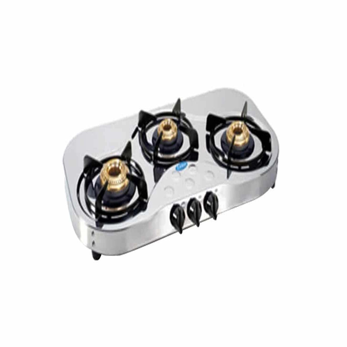 Glen 3 Burner LPG Gas Cooktop 1035 SS HF BB