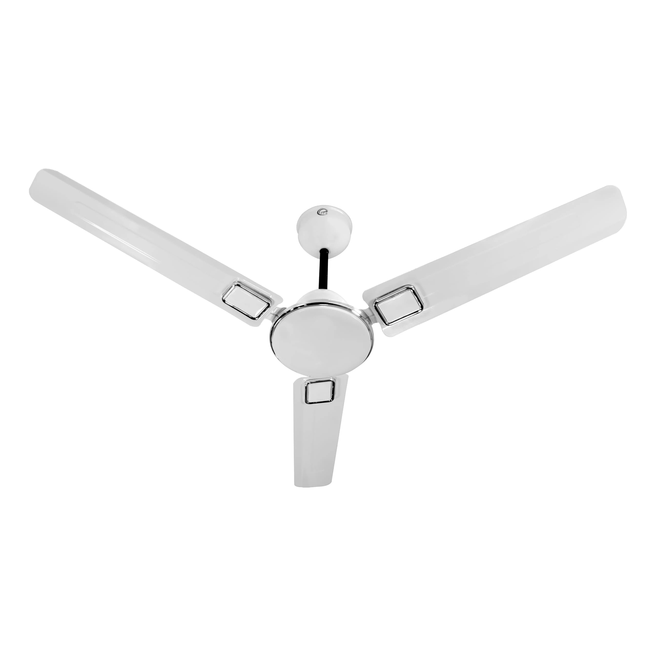 eFF4 Sino1200 mm 3 Blade 5 Star power Saving Ceiling fan with BLDC Motor | Remote control | Decorative Fan with Lights | High Air Flow (White - Aster, Pack of 1)