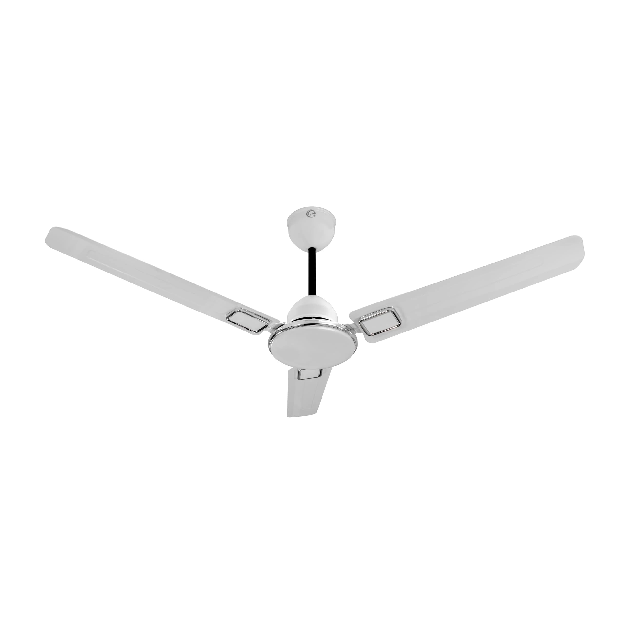 eFF4 Sino1200 mm 3 Blade 5 Star power Saving Ceiling fan with BLDC Motor | Remote control | Decorative Fan with Lights | High Air Flow (White - Aster, Pack of 1)