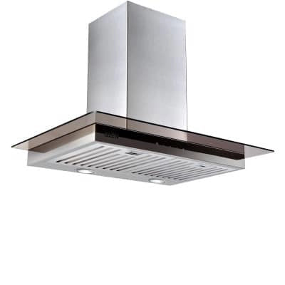 Glen Kitchen Chimney Touch sensor 6062 Suction 1250 - 90 cm, Stainless Steel