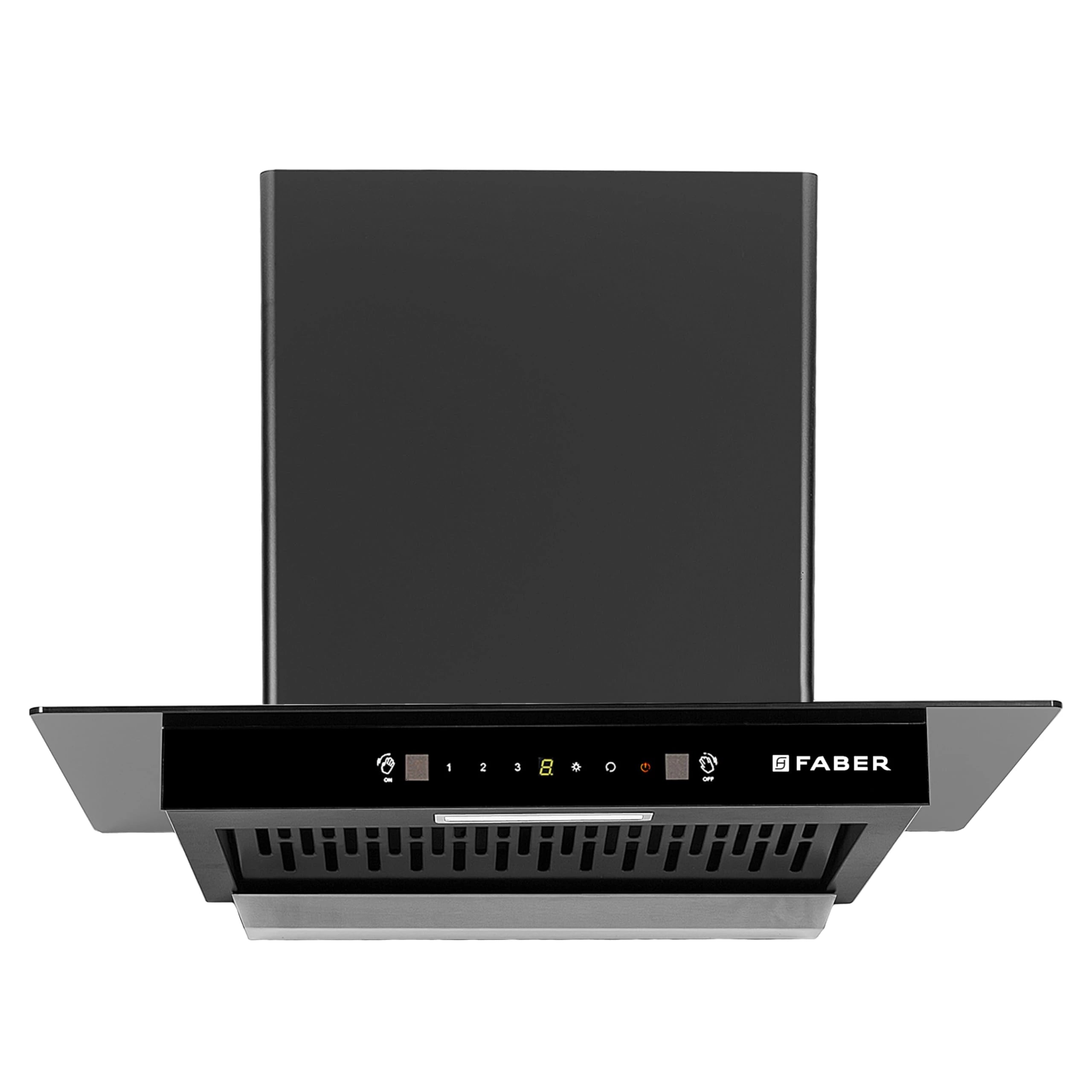 Faber Ignis 60cm 1500m³/hr Autoclean T-Shape Kitchen Chimney | Touch&Gesture Control | Filterless | BuiltIn Oil Collector | 12Yr Motor,2Yr Comprehensive Warranty by Faber|Hood IGNIS IN XL HCSC FL BK60