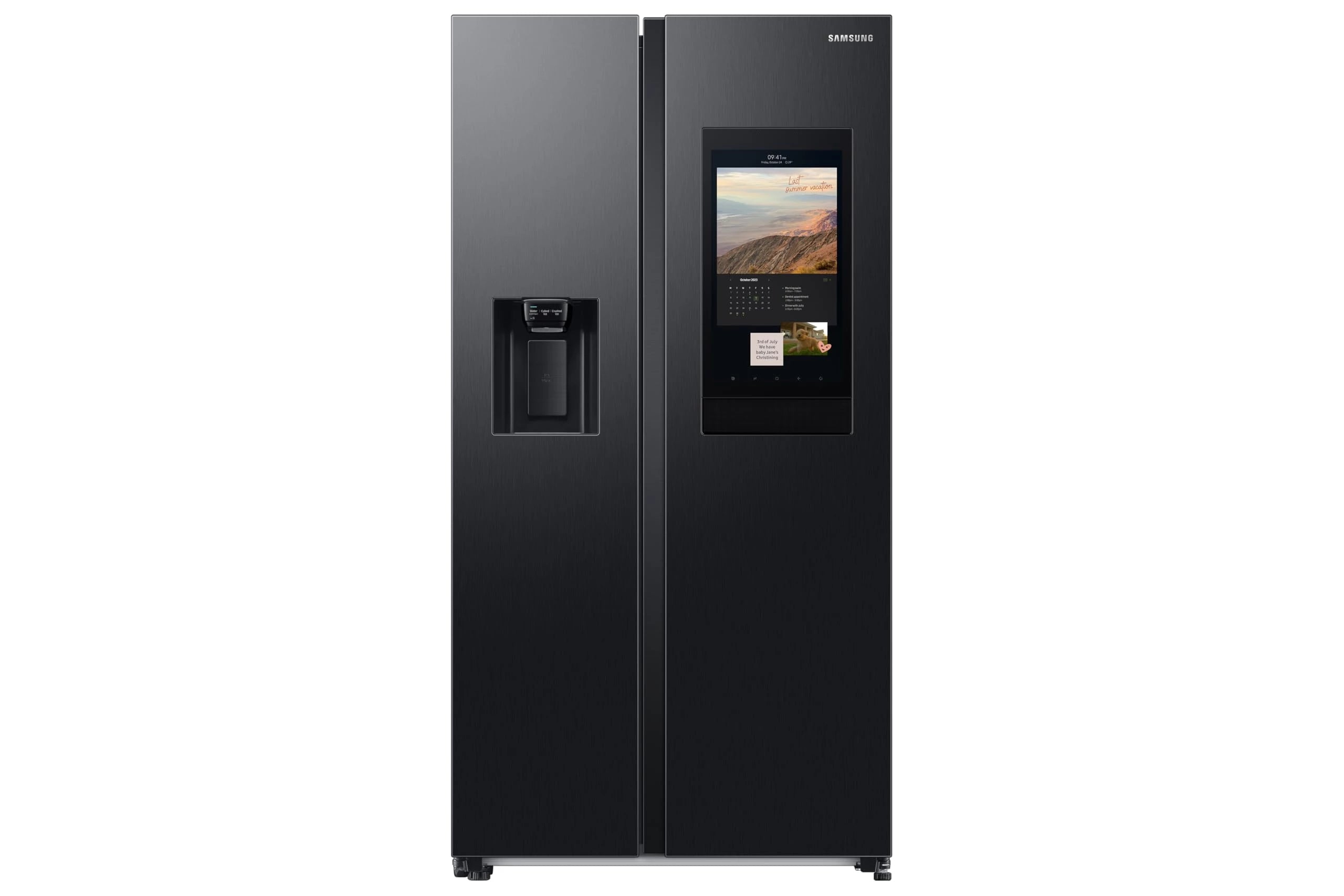 Samsung 615 L, Convertible, Digital Inverter, Frost Free, French Door Refrigerator (RS7HCG8543B1HL, Black, Black DOI)