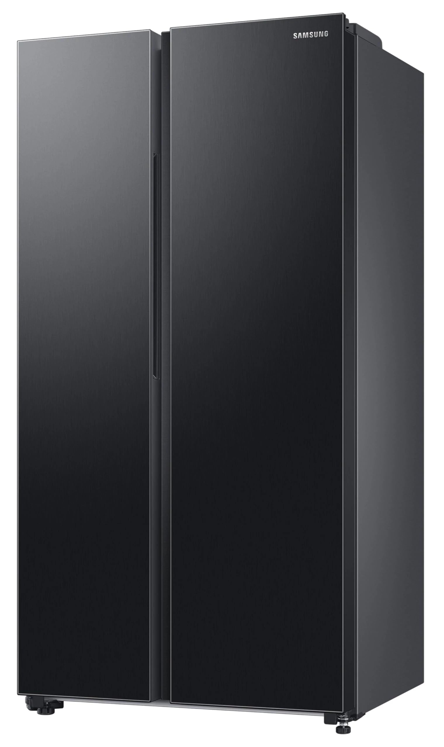 Samsung 653 L, 3 Star, Frost Free, Double Door, Convertible 5-in-1 Digital Inverter, Side By Side AI Enabled Smart Refrigerator with WiFi (RS76CG8003B1HL, Black Matte/Black DOI)