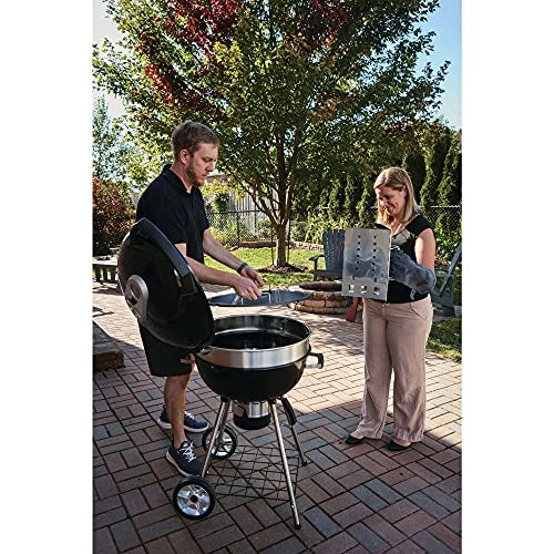 Napoleon Charcoal Grill PRO22K-LEG-2 (Pro, 57 Cms, Black)