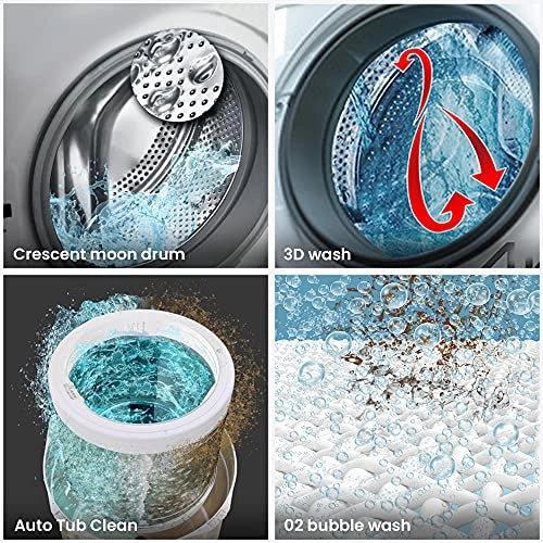 IFB 7.5 Kg 5 Star Fully-Automatic Front Loading Washing Machine (Elite Plus SXR, Silver, Cradle wash, 3D Wash technology)