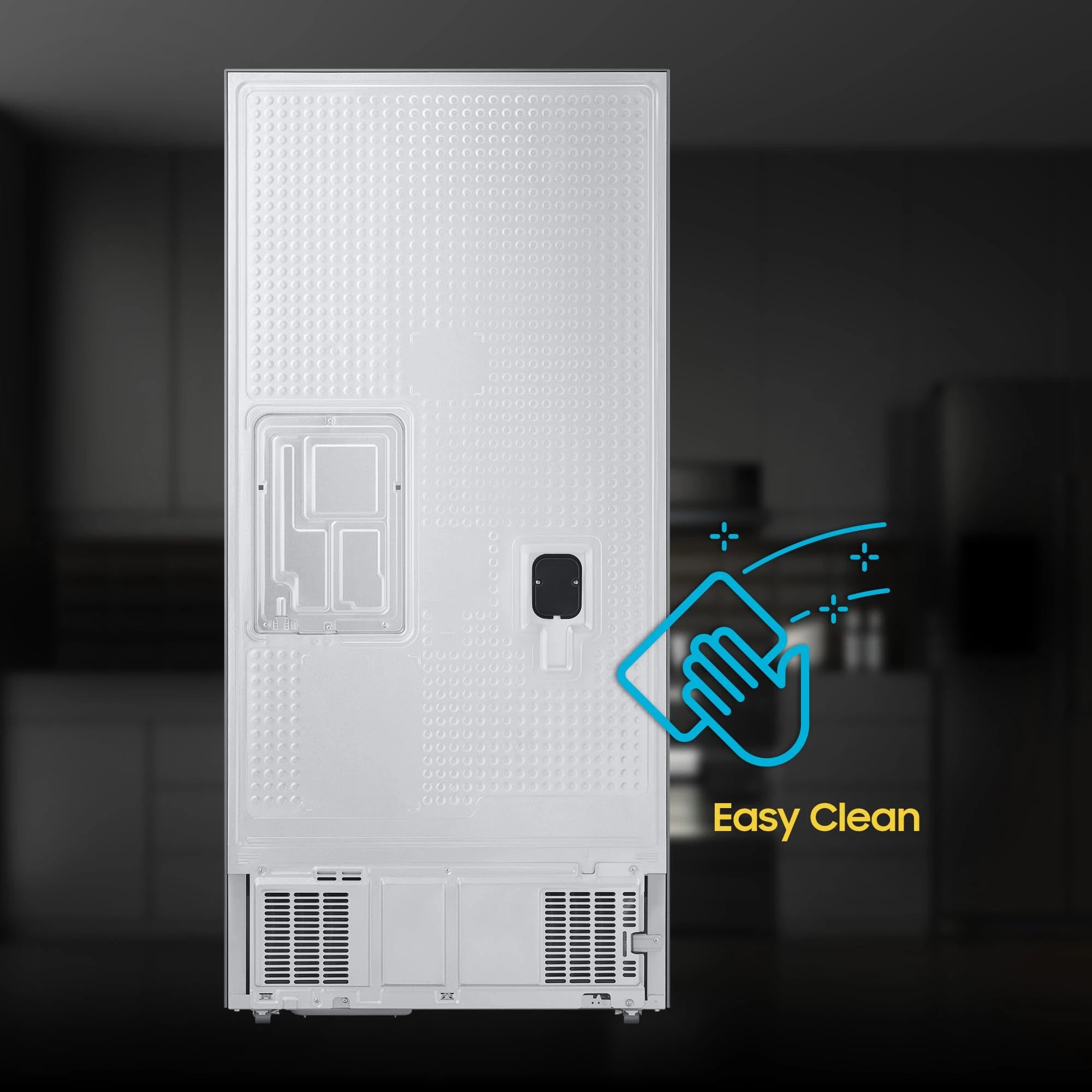 Samsung 550 L, Convertible, Digital Inverter, Frost Free French Door Refrigerator (RF57A5032S9/TL, Silver, Refined Inox)