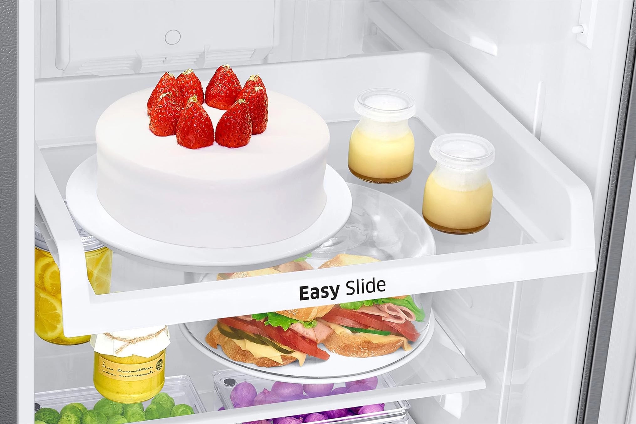 Samsung 256L 3 Star Digital Inverter Frost-Free Double Door Refrigerator Appliance (RT30C3433S9/HL,Refined Inox)