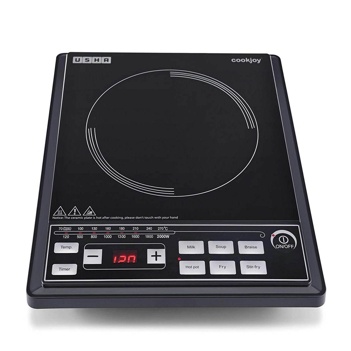 Usha C 2102 P 2000-Watt Induction Cooktop