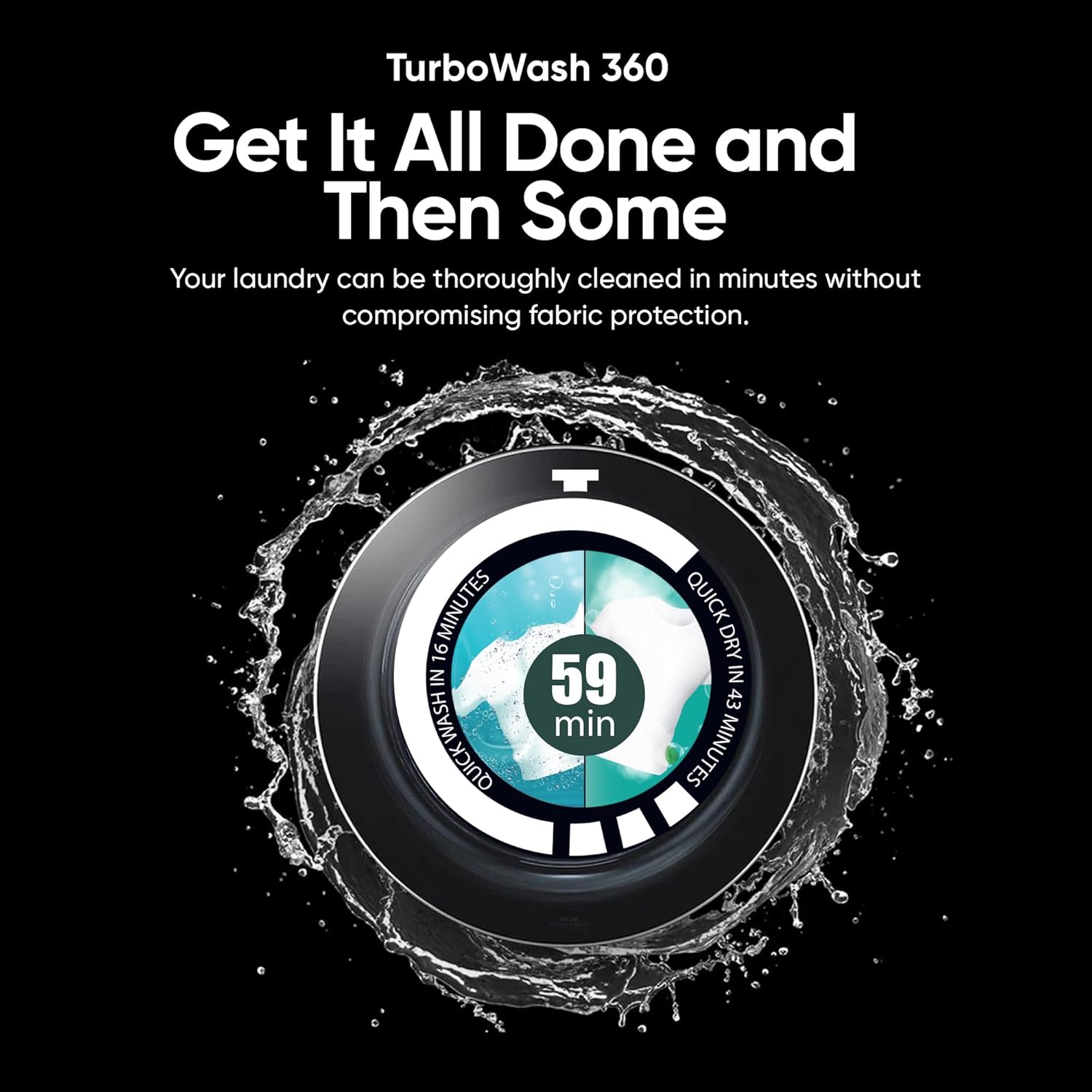 LG WashTower 13 Kg /10 Kg with AI Direct Drive & DUAL Inverter Heat Pump, Fully Automatic Front Load Washing Machine and Dryer (FWT1310BG) with Wi Fi & Central Control Panel Natural Beige & Green