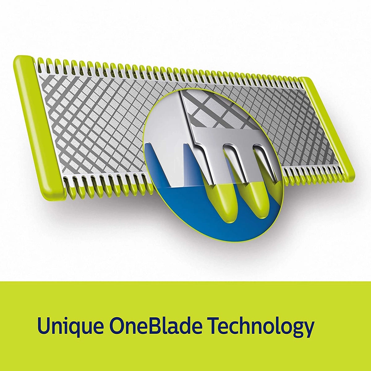 பிலிப்ஸ் QP210/50 ஒன்பிளேடு மாற்றக்கூடிய பிளேடு (சுண்ணாம்பு)