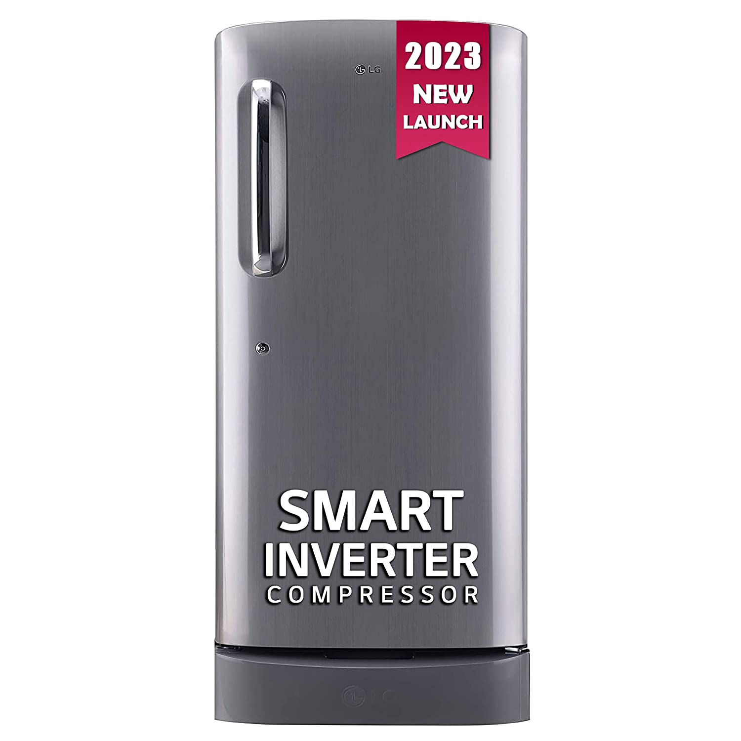 LG Refrigerator GL-D201APZU 185lt Shiny Steel